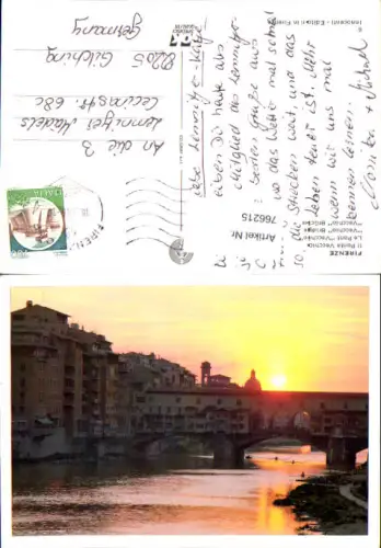 766215 Firenze Il Ponte Vecchio Metropolitan City of Florence Italy