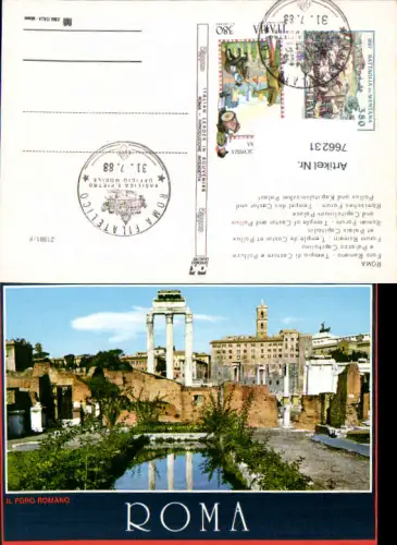 766231 Roma Il Foro Romano Tempio di Castore e Polluce Metropolitan City of Rome Italy