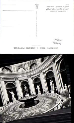 766233 Città del Vaticano Sala Rotonda Vatican City