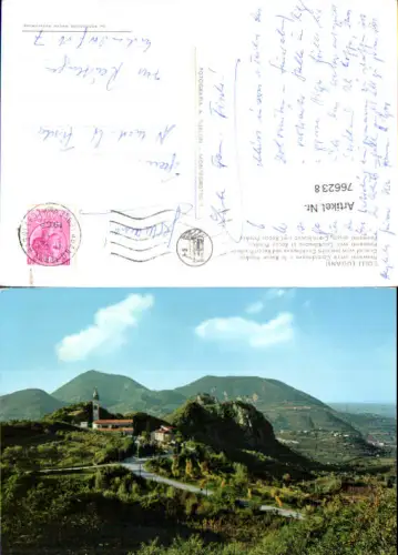 766238 Colli Euganei Castelnuovo e la Rocca Pendice Provinz Padua Italy