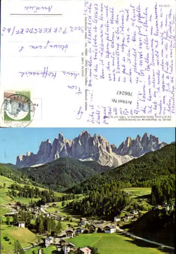 766247 St. Magdalena Geislergruppe Villnöß Trentino Bozen Südtirol Italy