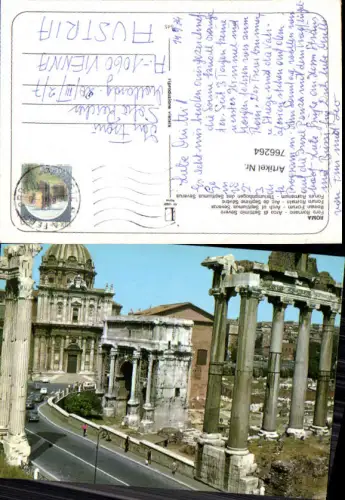 766264 Rom, Forum Romanum, Arco di Settimio Severo Rom Italy