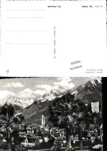 766269 Meran Panorama Burggrafenamt Italy
