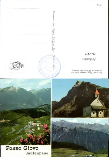 766382 Jaufenpass bei Sterzing Bozen Italy Vipiteno Passo Giovo