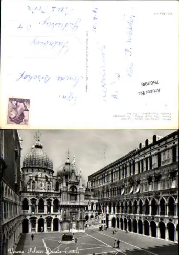766396 Venezia Palazzo Ducale Cortile Venedig Italy
