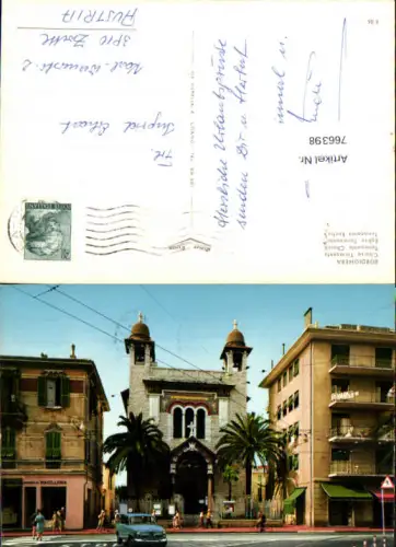766398 Bordighera Chiesa Terrasanta Provincia di Imperia Italy