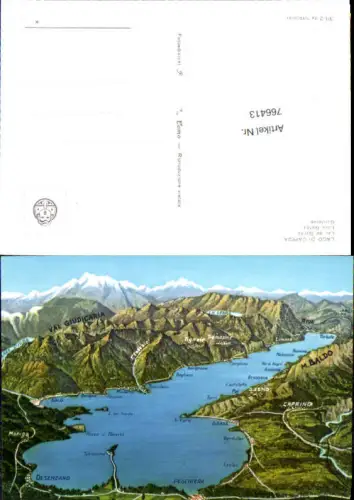766413 Lago di Garda (Gardasee) Provinces of Brescia, Verona, Trento Italy