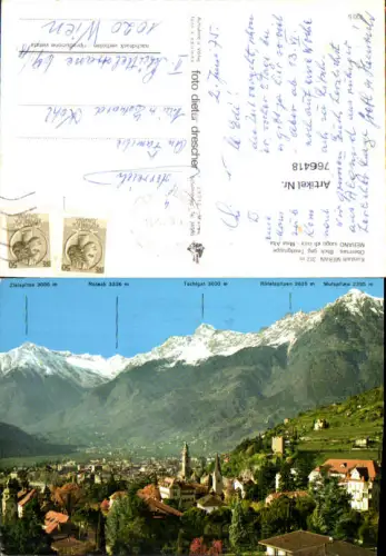 766418 Meran Obermais Texelgruppe Trentino Merano Italy
