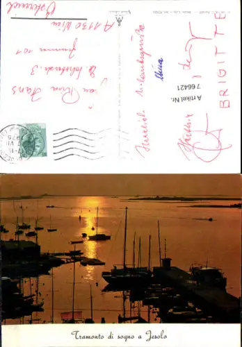 766421 Jesolo Lido Tramonto Venedig Italy Venezia