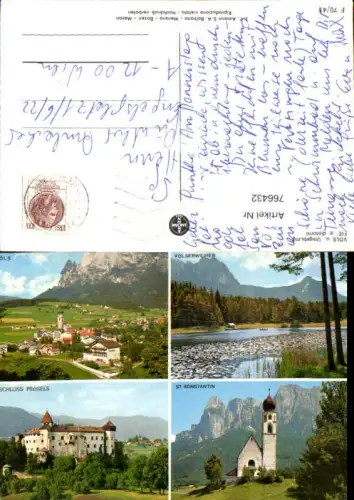 766432 Völs Völserweiher Schloss Prösels St. Konstantin Bozen Südtirol Italy