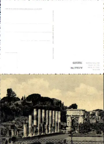 766509 Roma Arco di Tito Rom Italy