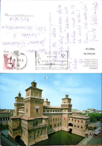 766518 Ferrara Castello Estense Provinz Ferrara Italy