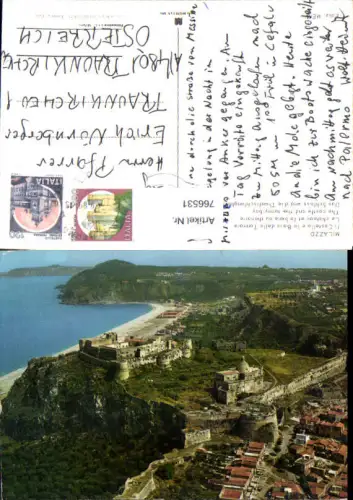 766531 Milazzo Il Castello e la Baia della Tonnara Messina Italy