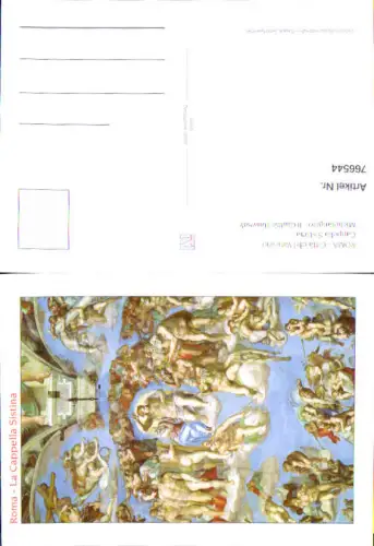 766544 Roma, Città del Vaticano, Cappella Sistina, Il Giudizio Universale Vatican City