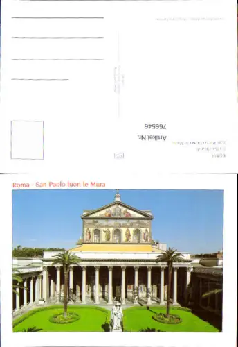 766546 Roma San Paolo fuori le Mura Rom Italy