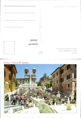 766550 Roma Piazza di Spagna Rom Italy
