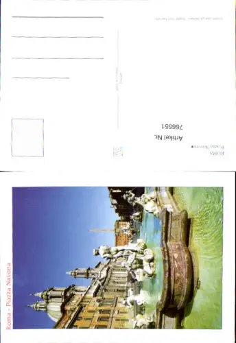 766551 Roma - Piazza Navona Rom Italy