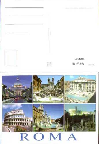 766561 Roma (Petersdom, Kolosseum, Trevi-Brunnen, Forum Romanum) Rom Hauptstadt Italy