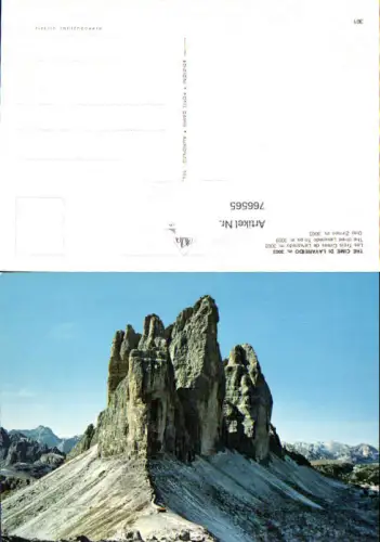 766565 Drei Zinnen Auronzo di Cadore Wolkenstein Belluno Italy