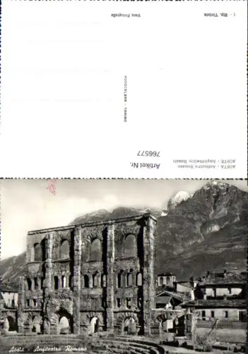 766577 Aosta Anfiteatro Romano Valle d'Aosta Italy