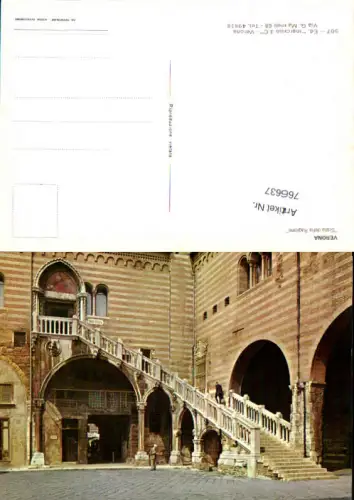 766637 Verona, Scala della Ragione Provinz Verona Italy