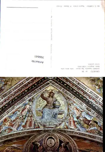 766641 Orvieto Duomo Cappella San Brizio Provincia di Terni Italy