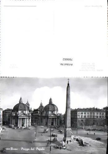 766662 Roma Piazza del Popolo Rom Italy