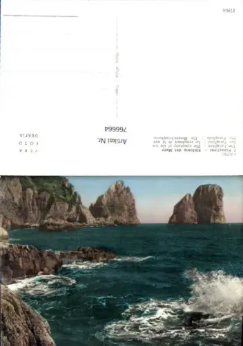 766664 Capri I Faraglioni Metropolitan City of Naples Italy
