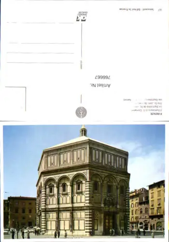 766667 Firenze, Battistero di S. Giovanni Florenz Italy