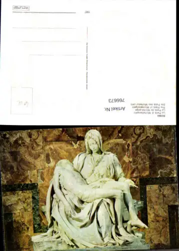 766673 Roma La Pietà di Michelangelo Metropolitan City of Rome Capital Italy