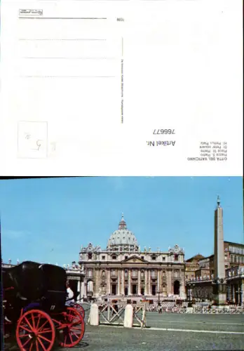 766677 Vatikanstadt Petersplatz Vatikanstadt Vatican City Vatikan