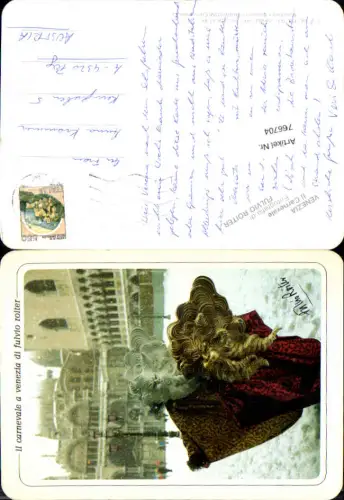 766704 Venezia Il Carnevale Venedig Italy Karneval