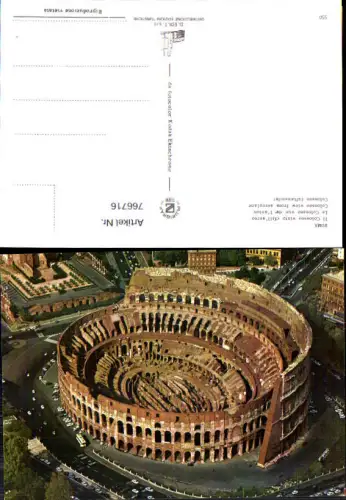 766716 Rom, Colosseum Rom Italy