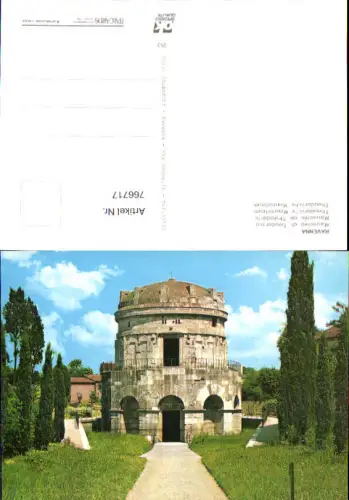 766717 Ravenna Mausoleo di Teodorico Provinz Ravenna Italy