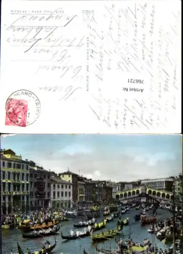 766721 Venedig Rialtobrücke Venedig Italy