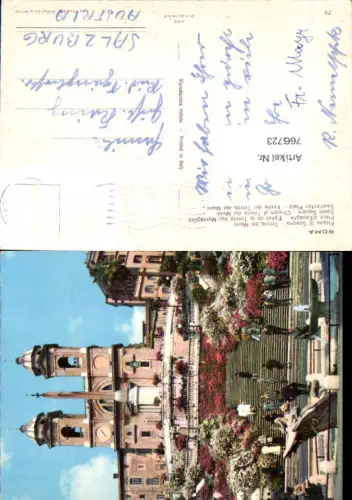 766723 Roma Piazza di Spagna, Trinità dei Monti Rom Italy