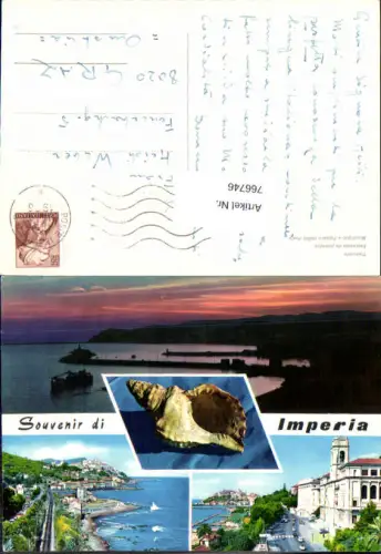 766746 Imperia Provinz Imperia Italy Muschel