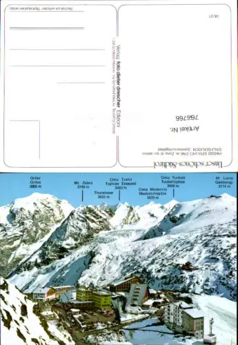 766766 Stilfserjoch Bezirksgemeinschaft Vinschgau Italy Stilfs Sulden