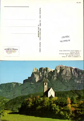 766767 St. Andreas in Antlas am Ritten Provinz Bozen Trentino Südtirol Italy