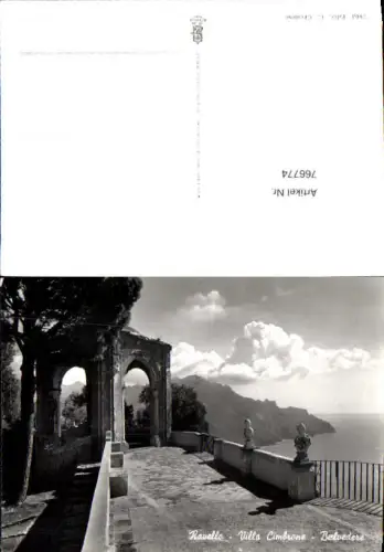 766774 Ravello Villa Cimbrone Belvedere Provinz Salerno Italy