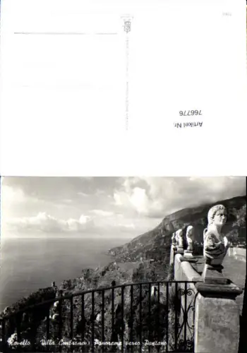 766776 Ravello Villa Cimbrone verso Positano Salerno Italy