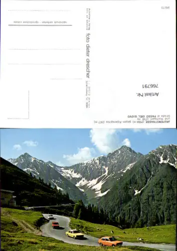 766791 Jaufenstrasse Passo del Giovo Sterzing Vipiteno Hochwart Südtirol Italy