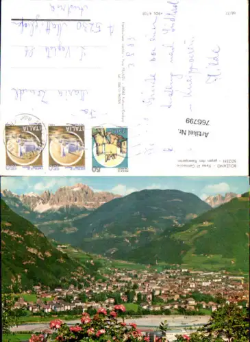 766799 Bozen gegen den Rosengarten Provinz Bozen Italy
