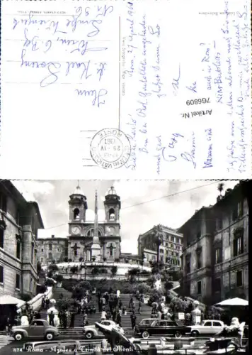 766809 Roma Azalee a Trinità dei Monti Rom Italy