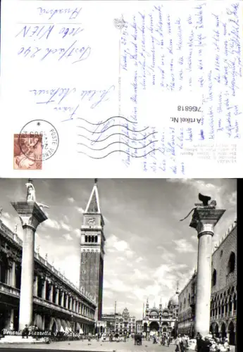 766818 Venezia Piazzetta S. Marco Venedig Italy