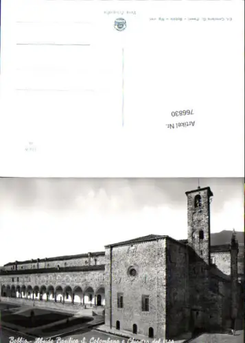 766830 Bobbio Abside Basilica S. Colombano e Chiostro del 1500 Provinz Piacenza Italy