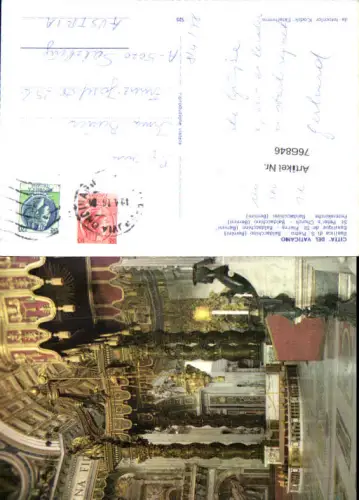 766846 Vatikanstadt Basilica di S. Pietro Vatikanstadt Vatican City