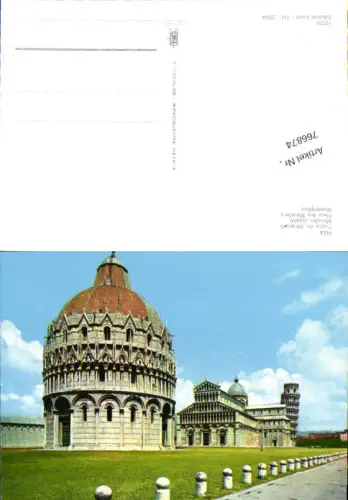 766874 Pisa Piazza dei Miracoli Provinz Pisa Italy