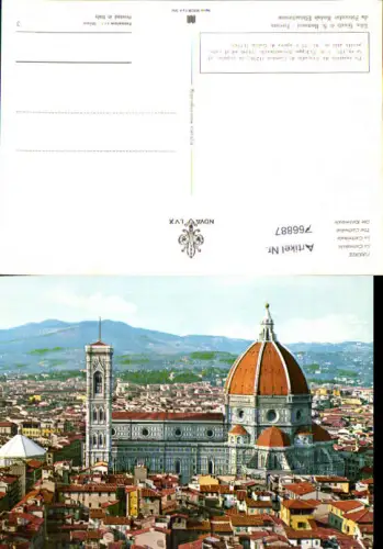 766887 Firenze La Cattedrale Metropolitan City of Florence Italy