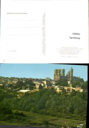 766891 Laon Vue du Plateau St. Vincent Département Aisne France